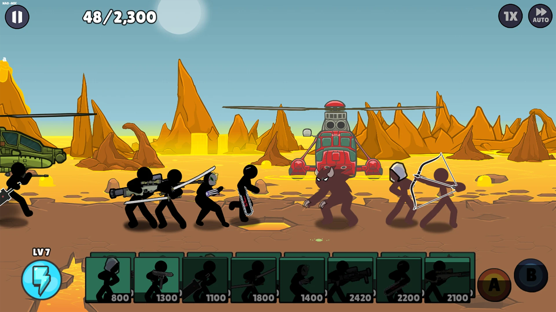 Hero Wars 2 Fighter Of Stick screenshot
