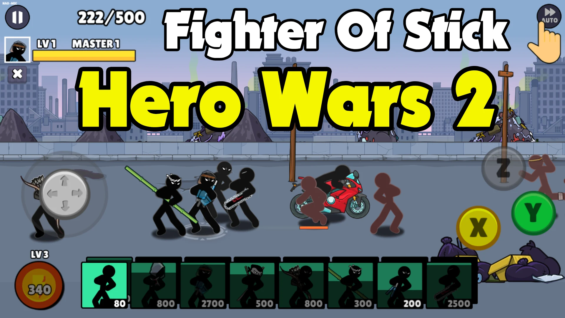 Hero Wars 2 Fighter Of Stick screenshot
