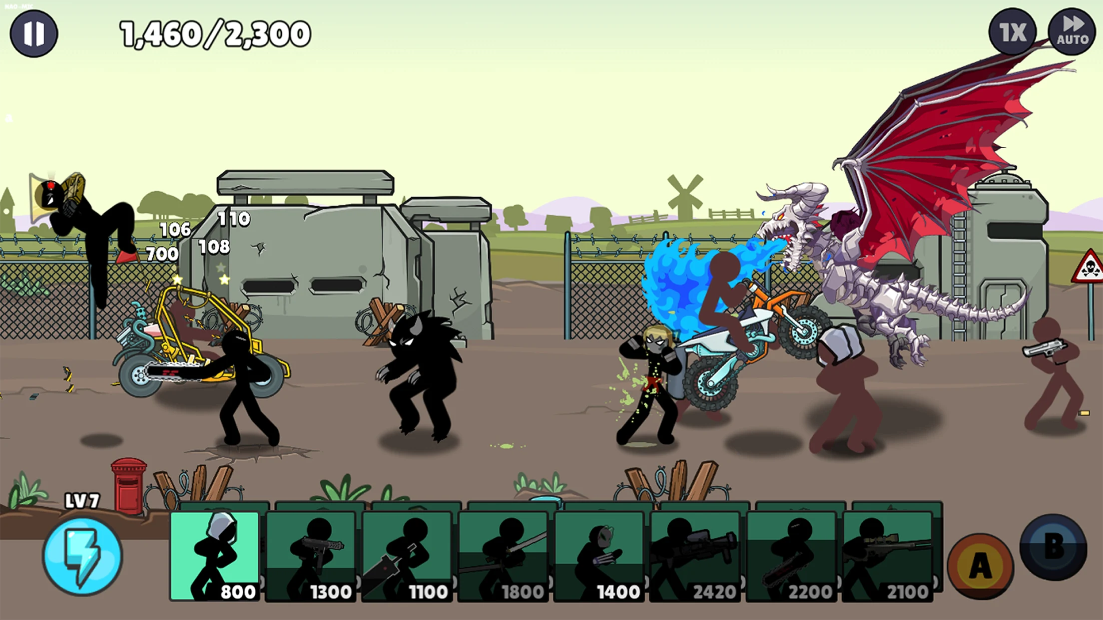 Hero Wars 2 Fighter Of Stick screenshot